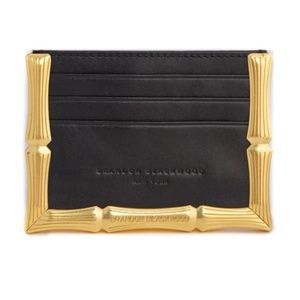 NWT Brandon Blackwood Bamboo B Card Holder